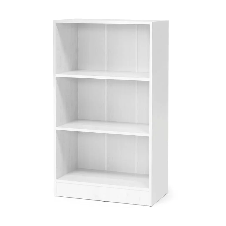 Bookcase FLEXUS, 1325x760x415 mm, white laminate