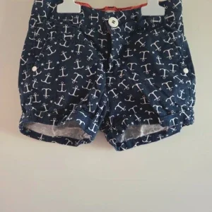 Marinblå shorts med ankare Hampton Republic