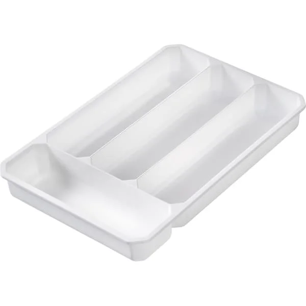 Reda ruokailuvälinelaatikko 4 lokeroa Orthex White