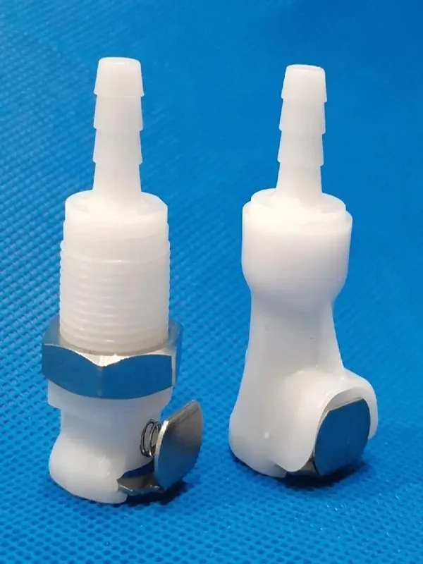 AliExpress - Raccord de déconnexion, raccord de tuyau, connecteur de tube, mâle, femelle, barbelé, vanne, 5/16, 3/8, arrêt rapide, raccord rapide, 1 
