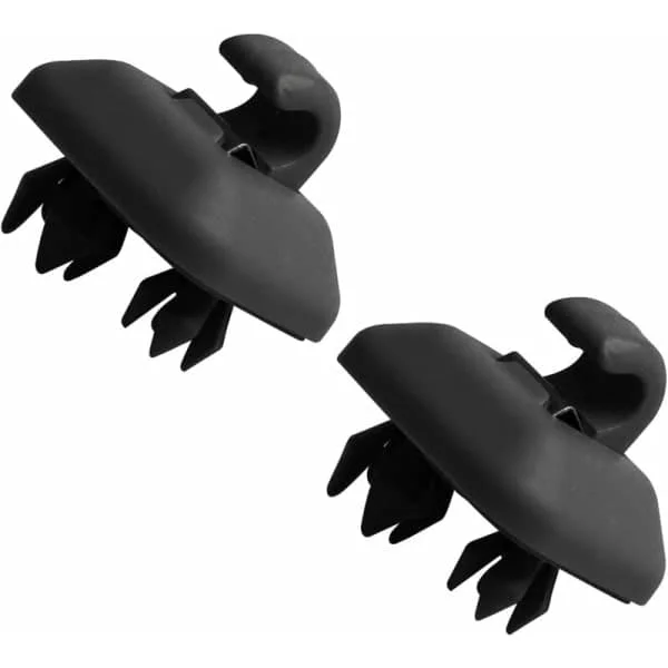 st - til Audi A4 A5 S5 Q3 Q5 Bil Solskærm Clips Beslag Klemme Beslag 8U0857562A (Sort)