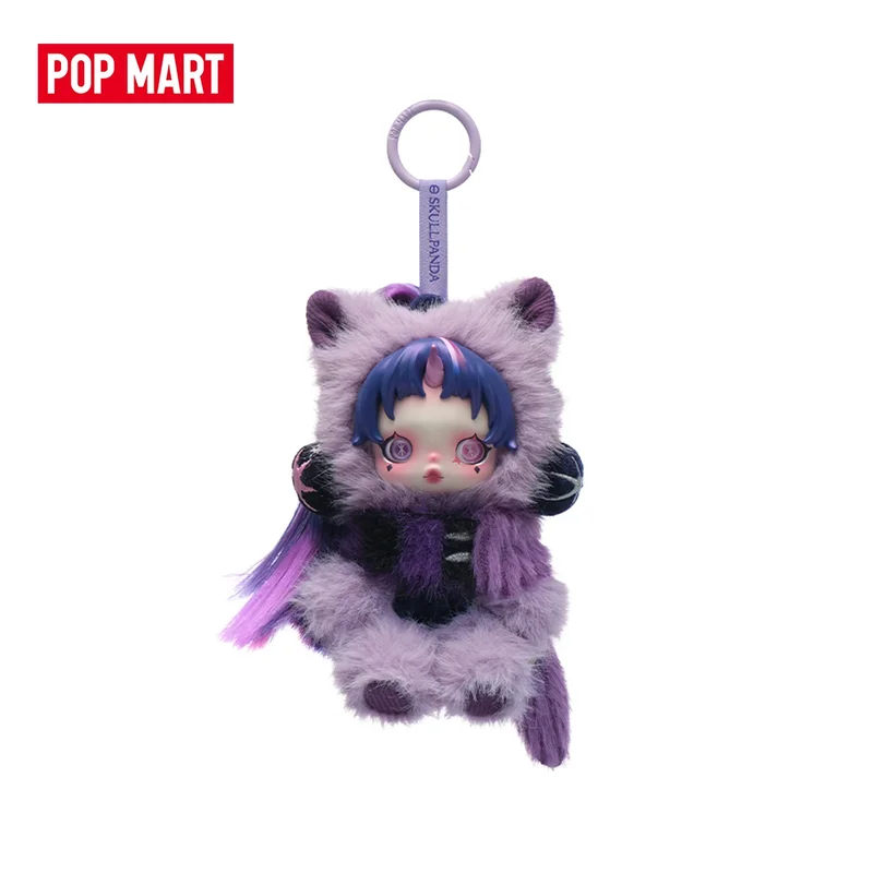 AliExpress - POP MART θ SKULLPANDA × My Little Pony Serie Plüsch-Anhänger Blind Box Mystery Box 1 Stück/6 Stück Mlp Skullpanda Blindbox Figur