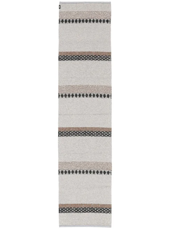 Vaskbart Lite Matilda Teppe - Grå/Beige 70X300 Skandinavisk Stil