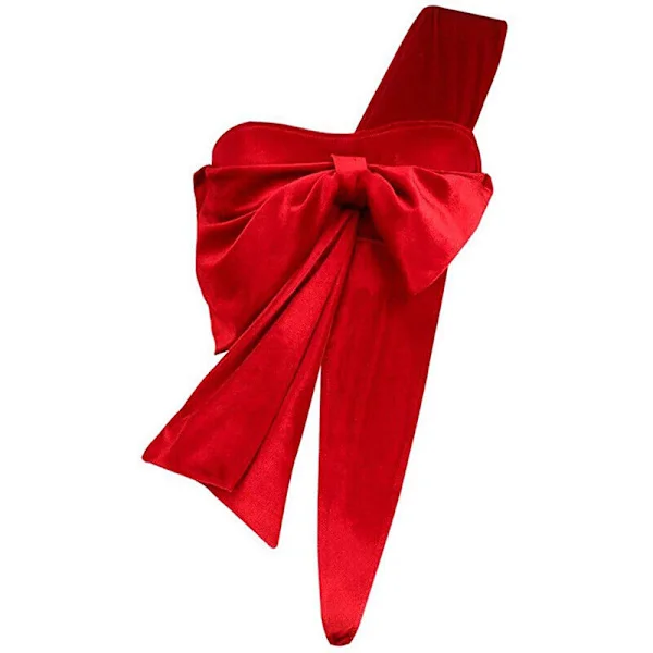 Dam sexiga underkläder stygg knut Body rosett Underkläder outfit Alla hjärtans dag jul Yz