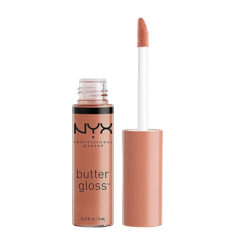 Spar 25% • Køb 2, NYX PROFESSIONAL MAKEUP Butter Gloss Lip Gloss 14 Madeleine, Makeup, Læber, Lipgloss