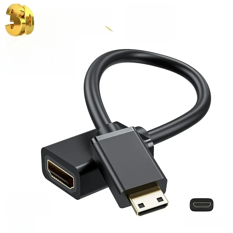 AliExpress - Mini HDMI Kabel 4K 60Hz HDMI 2.0 Mini HDMI auf HDMI Kabeladapter Mini HDMI Stecker auf HDMI Buchse Kabel Koppler Adapter