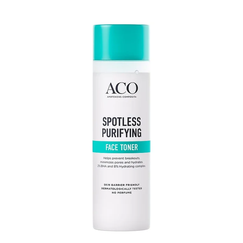 ACO Spotless Purifying Face Toner 200 ml, Hudpleje, Renseprodukter, Skintonic