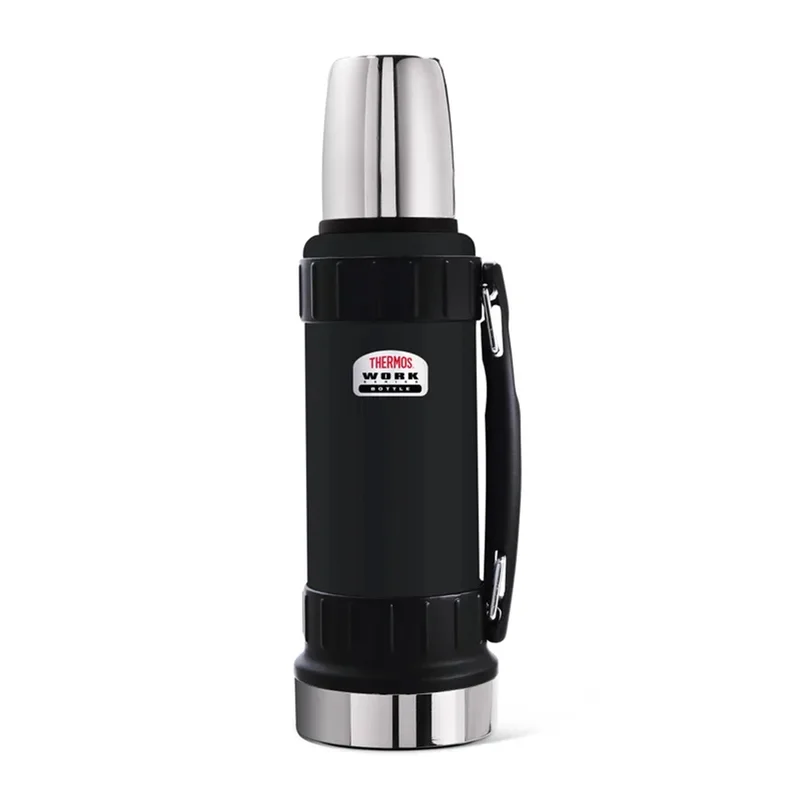 Thermos Work termoflaske 1,2 liter, matt svart