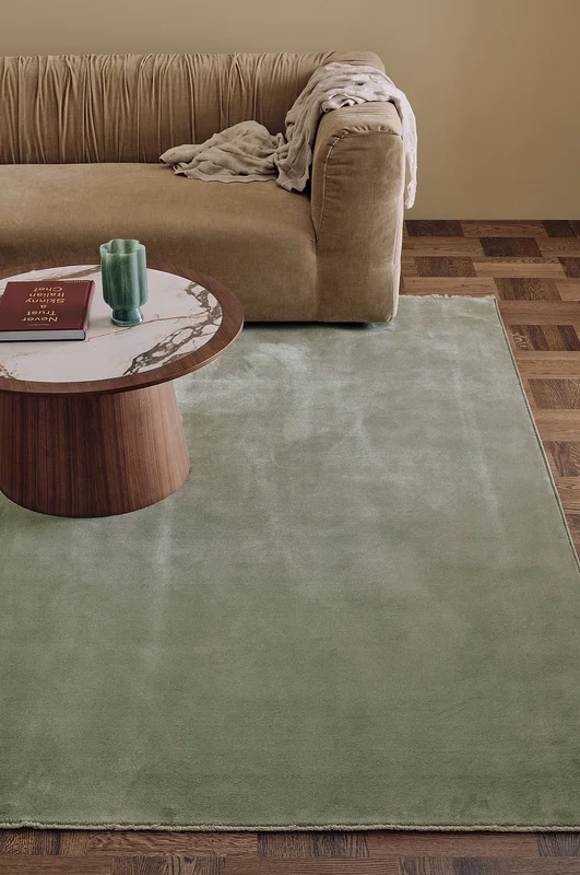 &Home - Teppe Portland - Grønn - Glattvevde tepper - 200X300 - Fra Homeroom