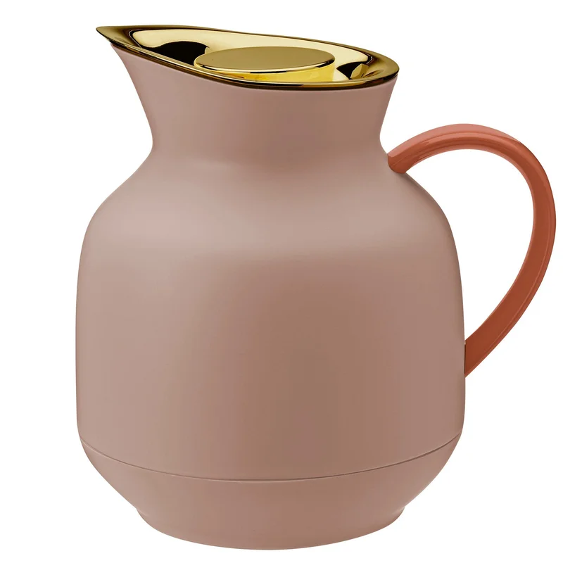 Stelton Amphora termokande 1 liter, te, soft peach | KitchenOne