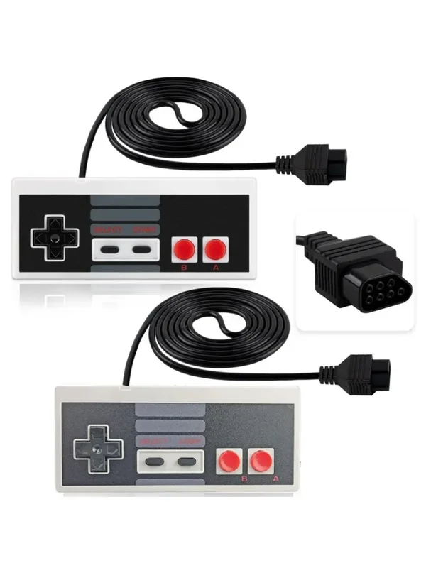 AliExpress - Mini Game 8-Bit Retro Game Controller Neuer klassischer Controller für Nintendo NES Systemkonsole Steuerpad für NES FC Spielekonsole