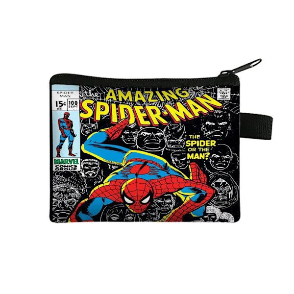 Lasten lompakko 10x10 cm Lasten lompakko - Hämähäkkimies Spiderman