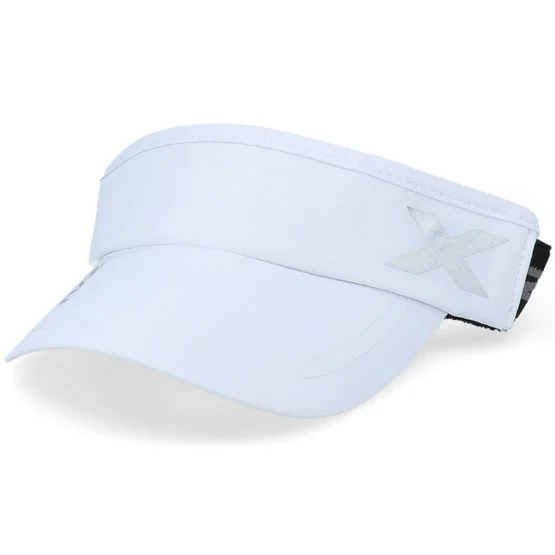 2XU - Blanc visor Casquette - Performance White/White Visor @ Hatstore