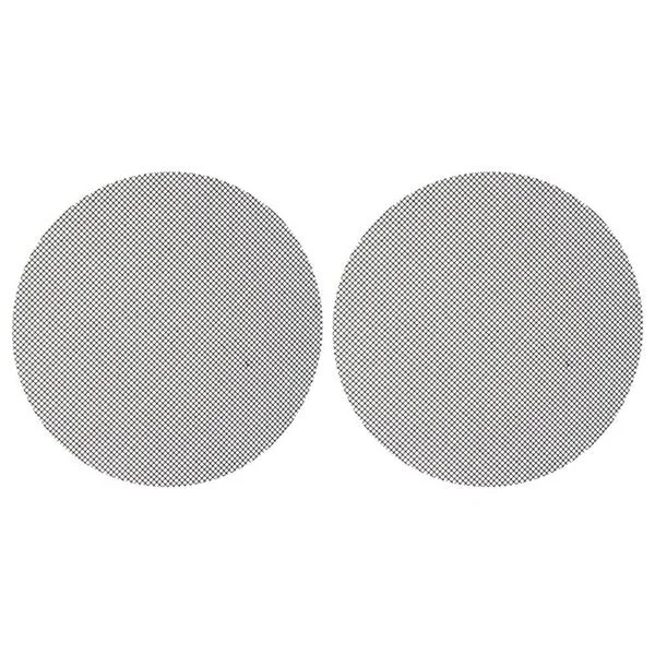 Mustang pyöreä teflon grilliverkko 40 cm 2-pack / grilliverkko nonstick / grillimatto pyöreä