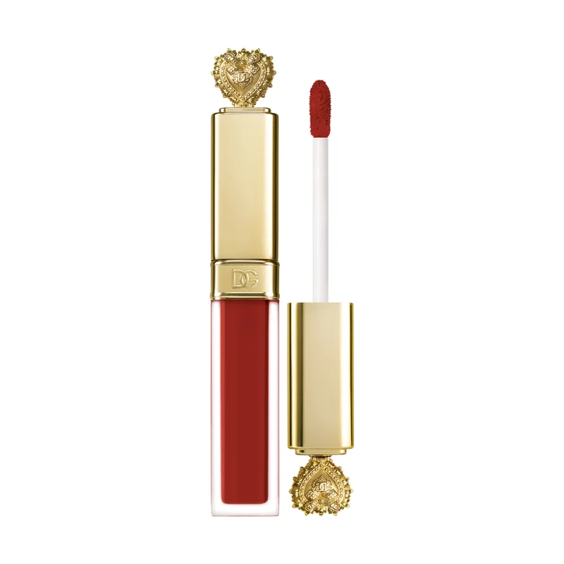 Dolce&Gabbana Everkiss Liquid Lip Rossetto liquido soft matte no transfer 400 Pride - Rosso ruggine 5,5ml - Rossetto