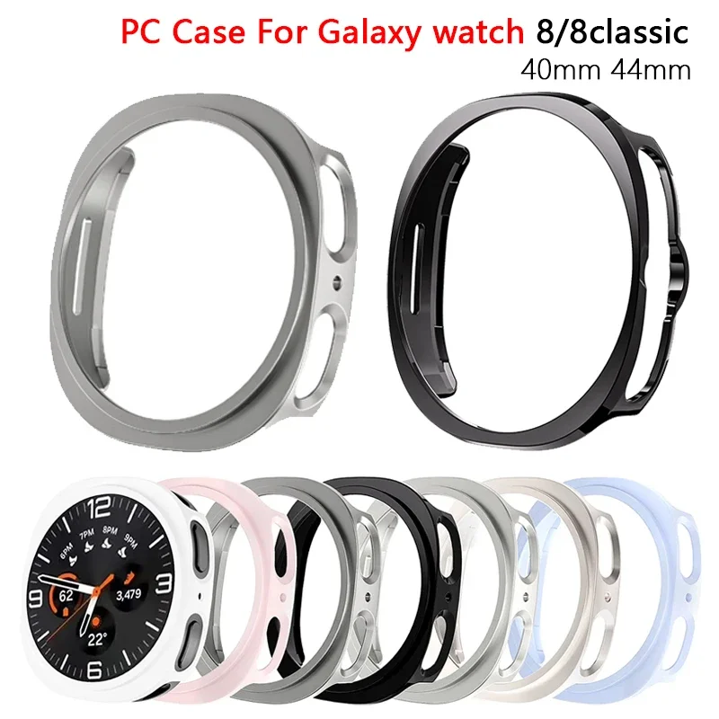 AliExpress - PC-Gehäuse für Samsung Galaxy Watch 8 40 mm 44 mm 46 mm, hohle Schutzstoßstange, rundum Galaxy Watch 8 klassisches Zubehör