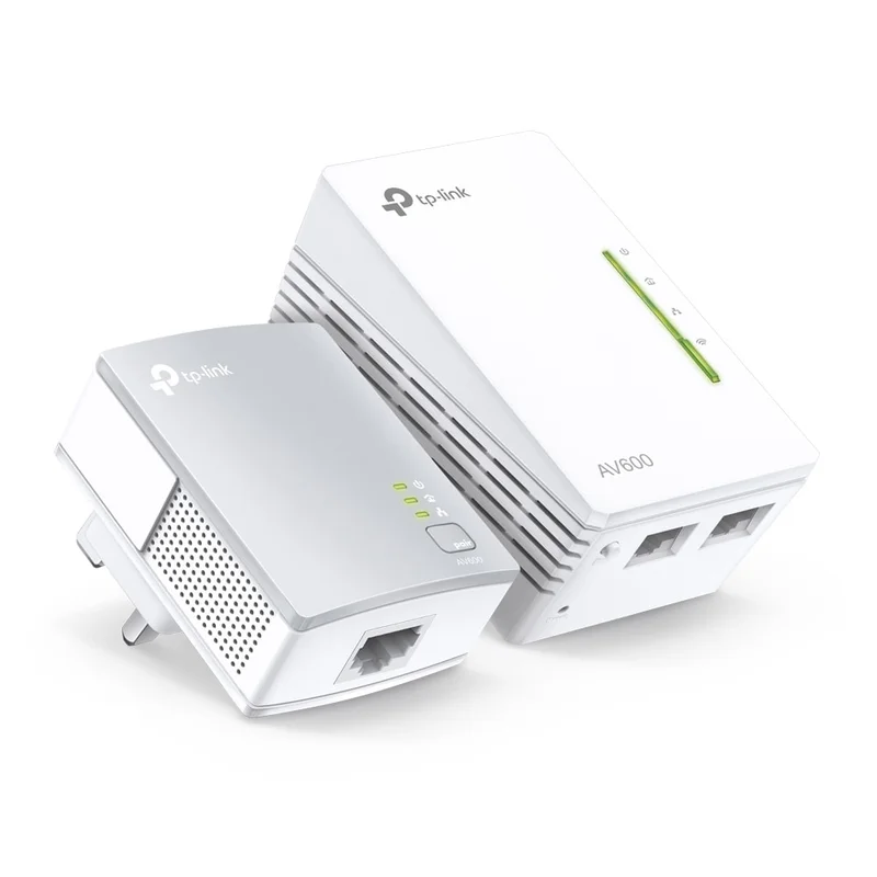 TP-Link TL-WPA4221 KIT AV600 WiFi Powerline Extender-startsett