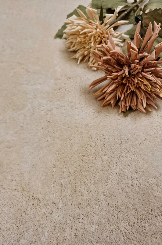 KM Home - Matto Soft - Beige - Nukka- & ryijymatot - 60X110 - - Homeroom