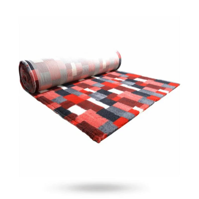 Companion - Companion ProFleece Hundfäll - Röd/Vit/Grå 100x75 cm