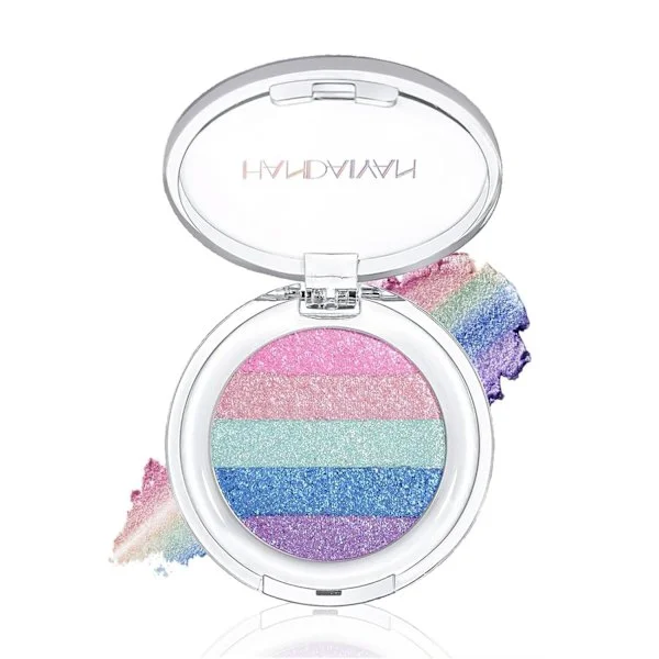 Multikrom Skimmer Ögonskugga, Kameleont Glitter Ögonskugga, Högpigmenterad Kladdfri Glittrande Färgskiftande Ögonhighlighter Sminkpalett (#03)