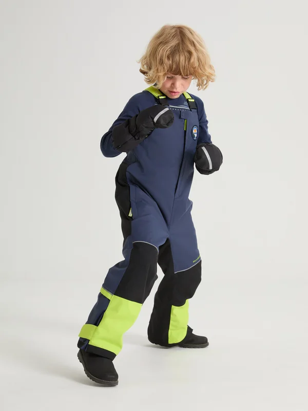 Wasserdichte, wattierte Skihose - 122 - de - blue - Polarn O. Pyret
