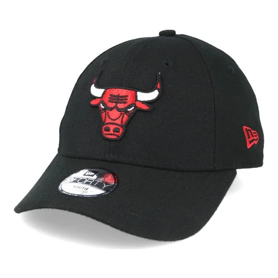 New Era - NBA Schwarz adjustable Cap - Kids Chicago Bulls The League Black Adjustable @ Hatstore