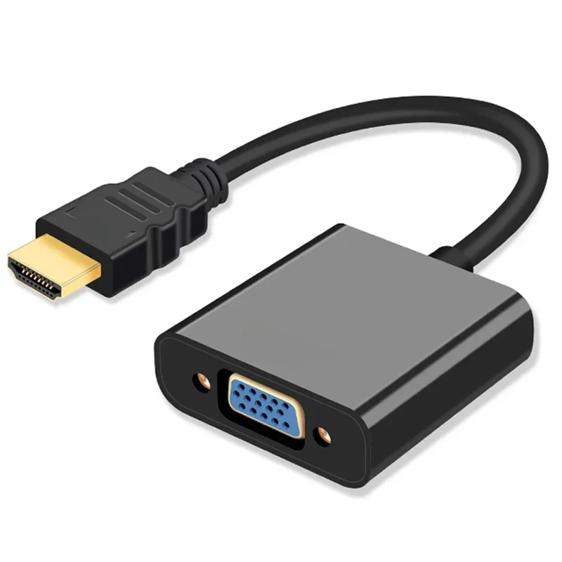 AliExpress - HDMI-kompatibel zu VGA Adapter Digital Analog HDMI-kompatibel Stecker Auf Famale VGA Kabel Konverter Für PC Laptop tablet HDTV