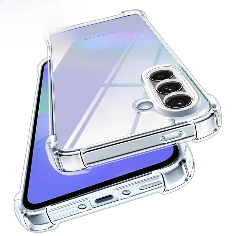 AliExpress - Schokbestendig Silicone Soft Case Voor Samsung Galaxy A56 A36 A26 A16 A06 5g Clear Ultra Dunne Achterkant luxe Slim Shell Coque Caso