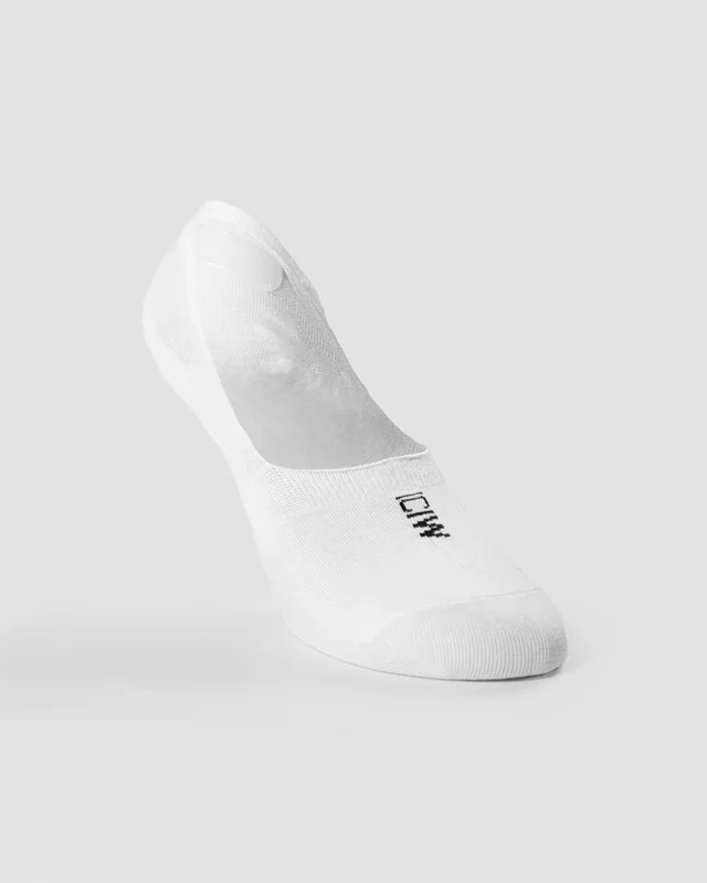 ICANIWILL - Invisible Socks White Träningskläder från ICIW