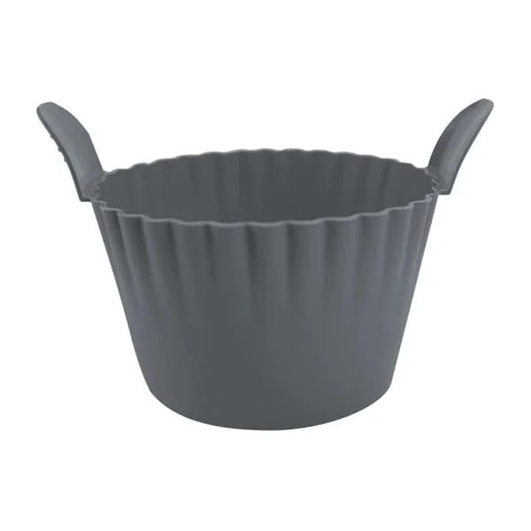 Ramekiner for Airfryer, Eggeformer for Airfryer, Store Muffinsformer for Airfryer (6-pakning), Grå