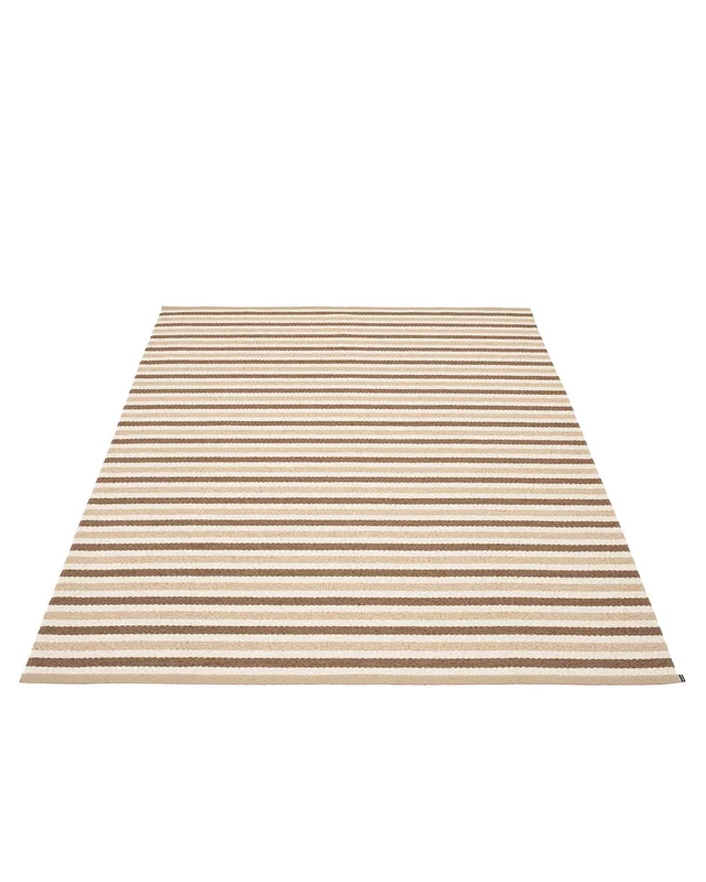 Pappelina TEO Brown - Area Rug Plastic Rugs 140 x 200 cm