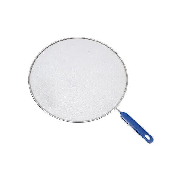 4Size Anti Stänkskydd Oljenät Stänkskydd Lock Panna Skärm Kök Matlagning Stekning 21CM