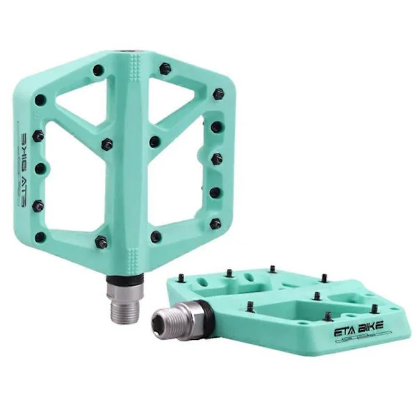 NYE Sykkelpedaler Ultralette Forseglede Lager Sykling Nylon Landevei bmx Mtb Pedaler Flat Plattform Sykkeldeler Tilbehør