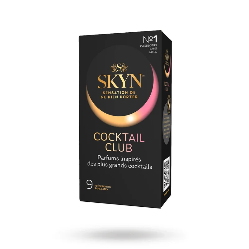 Cocktail Club Condom Mix 9-pack - Vuxen.fi - Liukuvoiteet