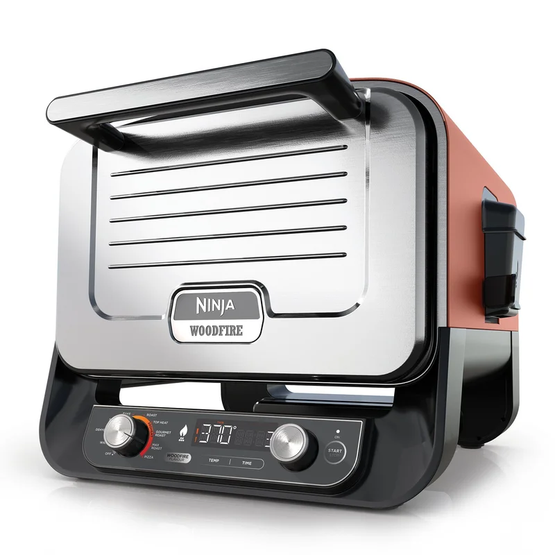 Ninja OO101EU Woodfire elgrill | Utematlagning > Grillar > Elgrill | Bagaren och Kocken