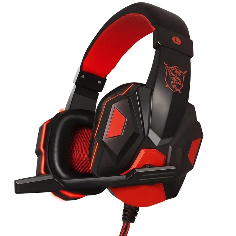 AliExpress - Kabelgebundenes PS4/PS5/Xbox/Smartphone/PC Headset Gaming Headset 120 ° Verstellbares Gamer-Headset mit geräuschunterdrückendem Mikrofon