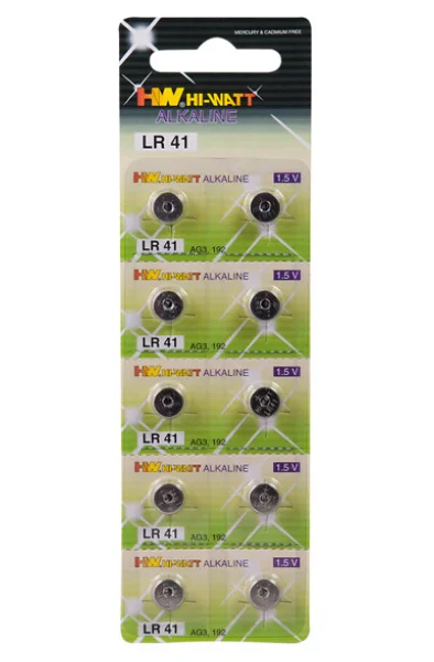 Hi-Watt LR41 10-pack batterier Batterier LR41 - Blushme.se