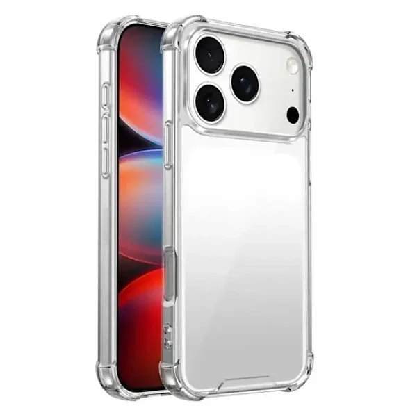 iPhone 17 Pro Silikonskal Airbag + Kepsfunktion