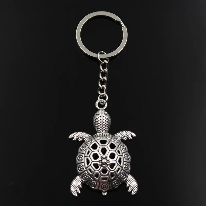 AliExpress - Porte-clés Tortue de Mer en Argent pour Homme, Bijoux de Voiture, Porte-Bague, Souvenir pour Cadeau, 56x37mm