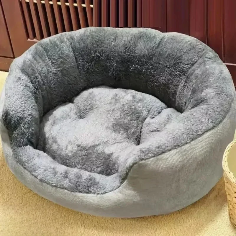 AliExpress - Sehr weiches, warmes Hundebett, Haustiere, Korb, Katzenhaus, Sofa für mittelgroße und große Hunde, Schlafsofa, Kissen, Hundebett, Haus, 