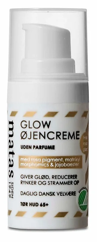3 for 2 - Matas Striber Glow Øjencreme Uden Parfume 15 ml, Hudpleje, Ansigtspleje, Øjencreme