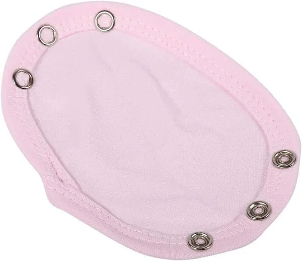 Bomull Dobbeltlag Baby Wrap Baby Body Extender Baby Jumpsuit (Rosa) 2 Stykker