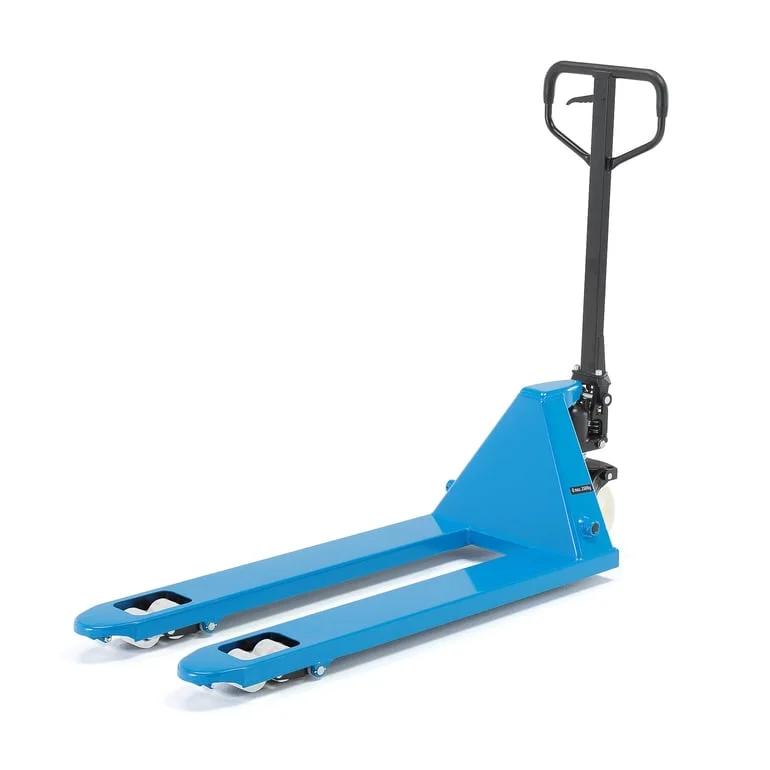 Hubwagen RAPID, TK 2500 kg, 1150 mm, Doppelrollen Nylon