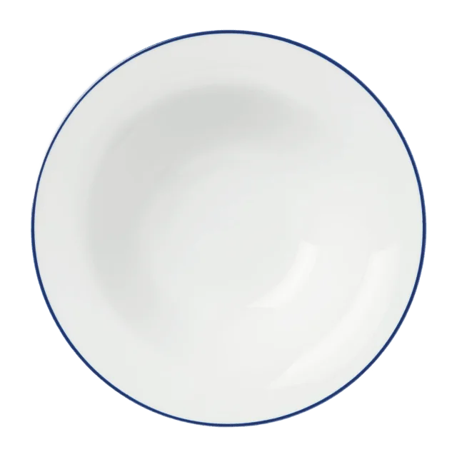 Åhléns Home Pastatallrik BONNIE 23,5 cm Mattallrikar Blå ONESIZE