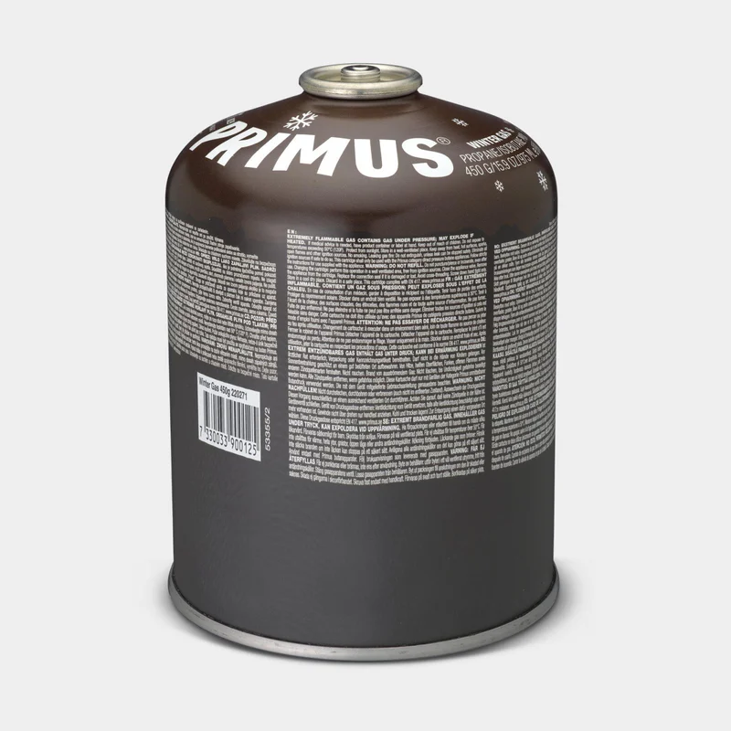 Gas canister / camping gas Primus Winter Gas, threaded, -22° to +10°C, 450 grams