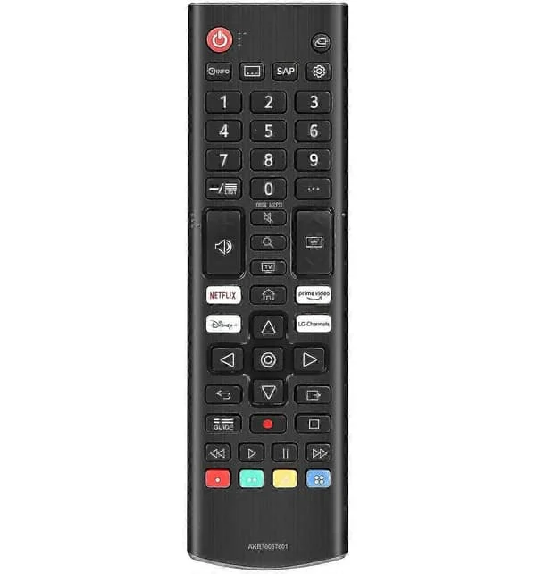 Universell fjernkontroll for LG Smart TV-fjernkontroll for alle modeller LG LCD LED HDTV UHD 3D 4K Universell TV-fjernkontroll LG Akb76037601