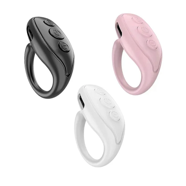 Smart Electronics Bluetooth Assistent Fjernbetjening Scrolling Ring Clicker