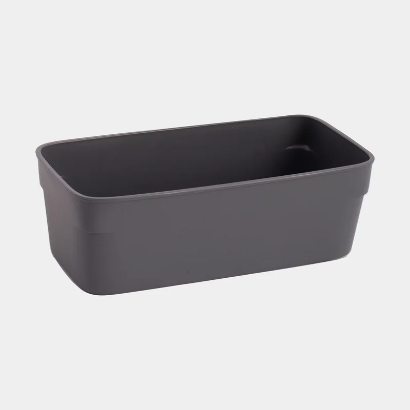 Småförvaring Nordiska Plast Store It Flexible, grå, 148 x 74 x 50 mm