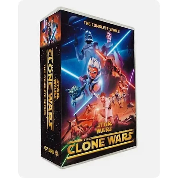 Star Wars: The Clone Wars Säsong 1-7 (25-DVD Box Set) engelsk version