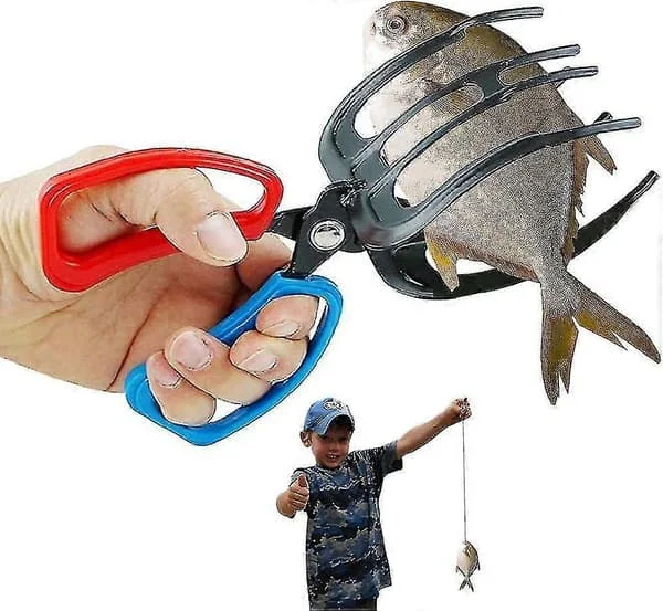 Fisketang Grep Metall Fiskekontrollklemme Klo Tang Grep Tackle Verktøy Kontrollpinsett For Fangst av Fisk Fiskeutstyr Metall Fiskekontrollklemme